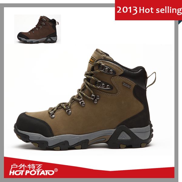 classical waterproof trekking boots