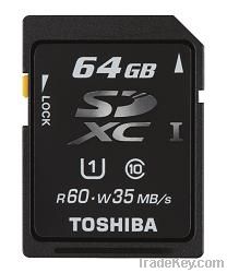 Toshiba SDHC UHS-I Card 8/16/32/64GB Class 10