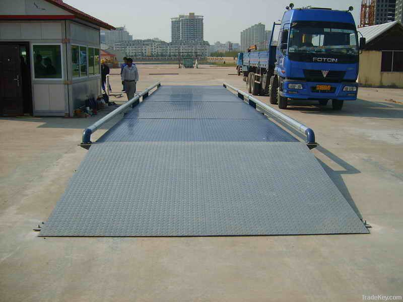 Heavy duty digital truck scale/weighbridge