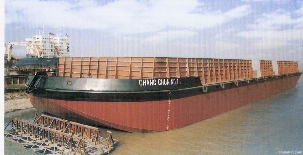 steel cargo barge