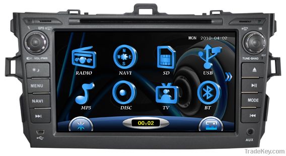 Car DVD Player, Car audio, In Car DVD, Car GPS for Toyota