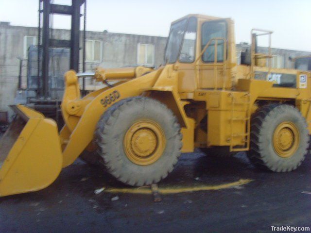 Used Loader CAT 966D, low price wheel load, used wheel loader