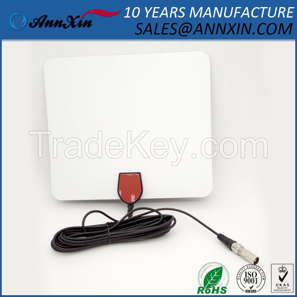 China Supplier Flat design HDTV Digital Indoor TV Antenna for Wholesale 