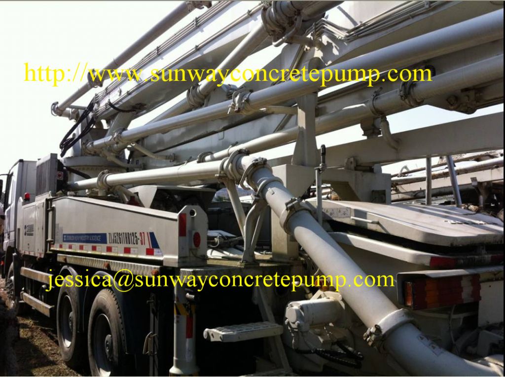 ZOOMLION Truck Mounted Concrete Pump 37m