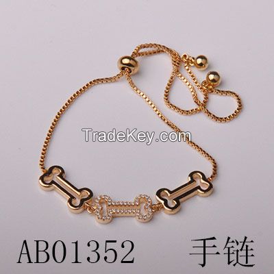 Adjustable Zirconia Bracelet