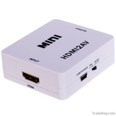 MINI HDMI to AV Converter