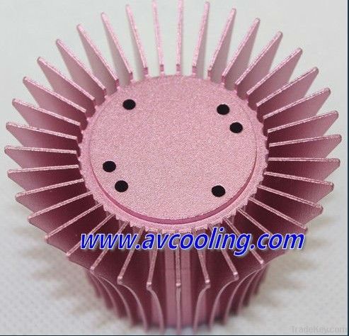 Precise LED aluminum heatsink