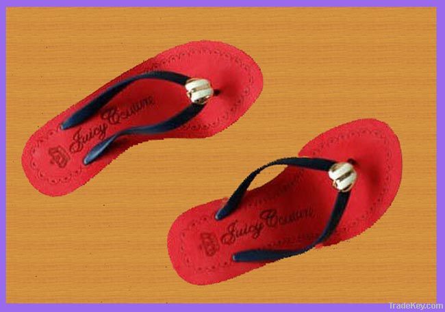 EVA foam ladies high wedge platform flipflops