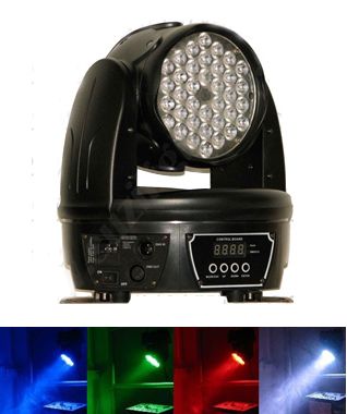 RGB LED moving head wash