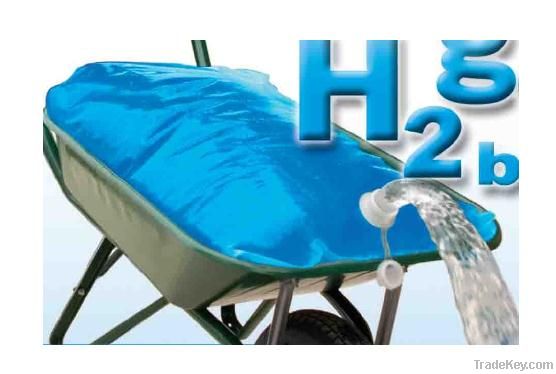 factory direct Nice Life Garden H2go Barrow bag 80L Blue Water Bag