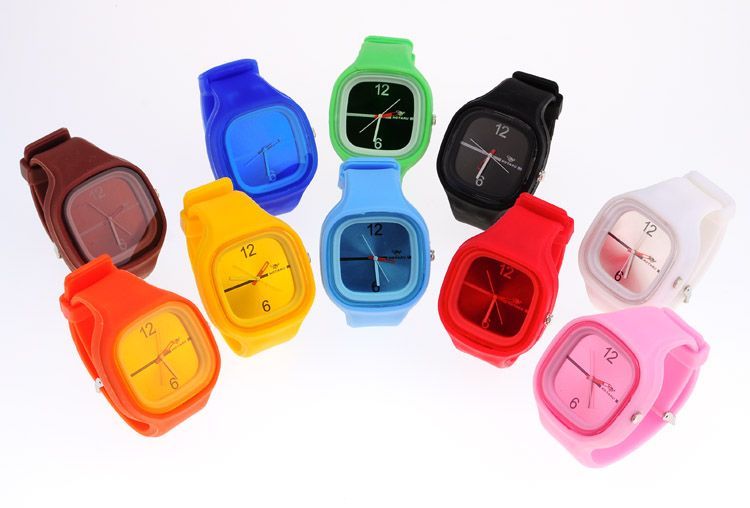 Fashion jelly watch