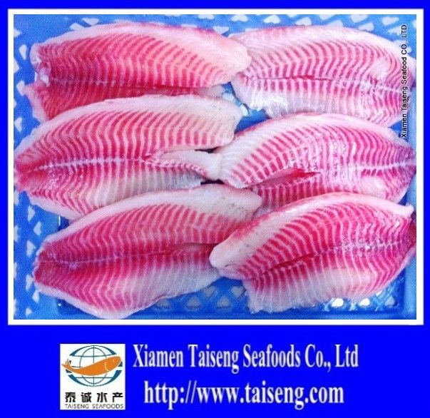 Frozen Fish Skinless Boneless Tilapia Fillet