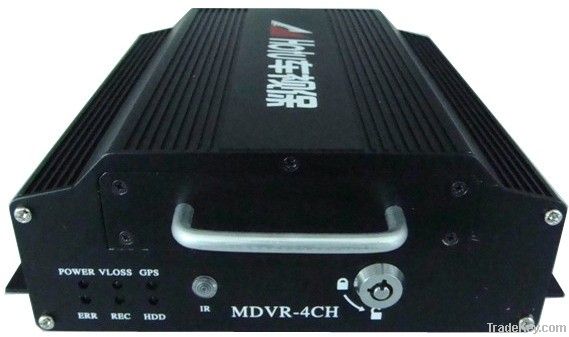 4Ch Car DVR H.264 HDD Vehicle DVR/ BYD supplier(HT-6504)