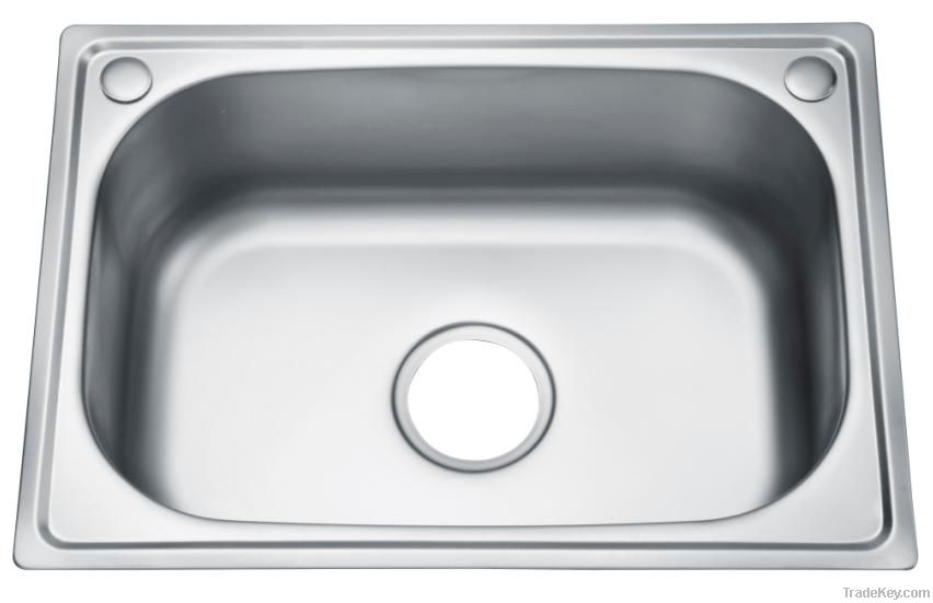 single bowl stainless steel sink-S5237