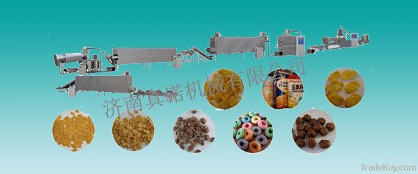 Corn Flakes and Breakfast Cereals Snacks Food Machinery