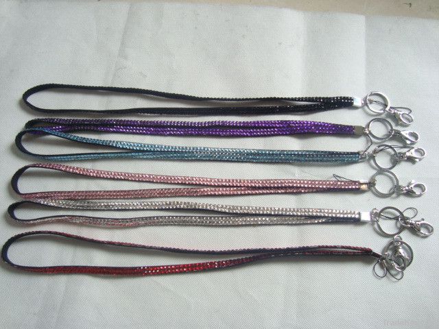 crystal lanyard