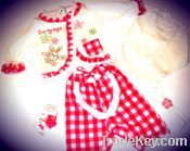 Baby 5 pcs Set with Cardigan for Girls