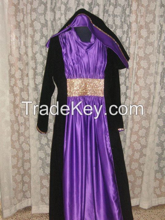 Embroidred Abaya/Jilbab