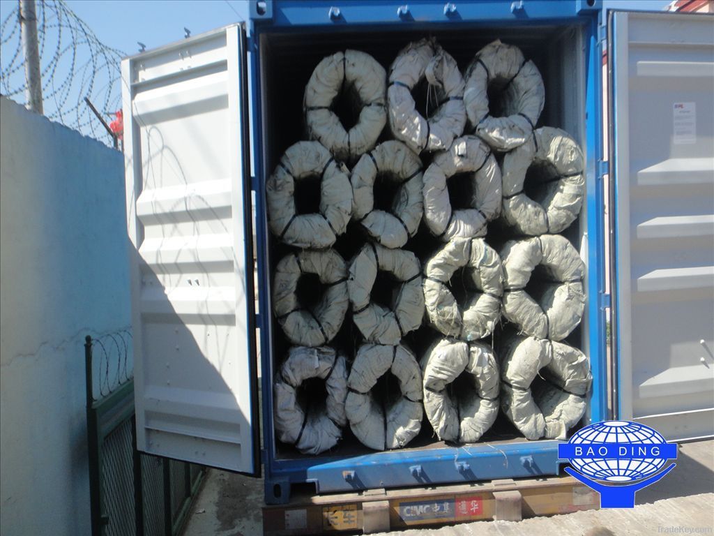 Electric galvanized barbed wire pvc coated barb