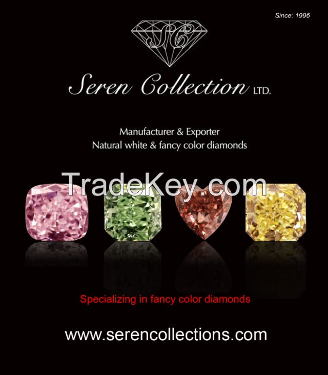 Loose Diamonds-Natural fancy color diamonds