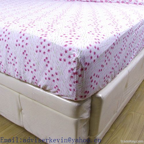 fitted sheet/fitted bed sheet/fitted bedsheet