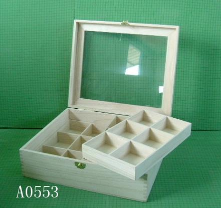 wooden tea boxes