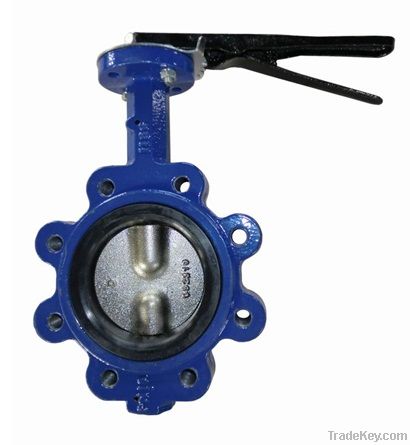 Lever Operated Pinless Lug Butterfly valve