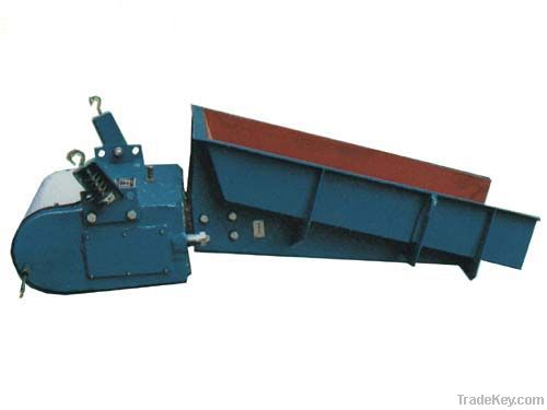 Electromagnetic vibratory feeder for batching and automatic weighing