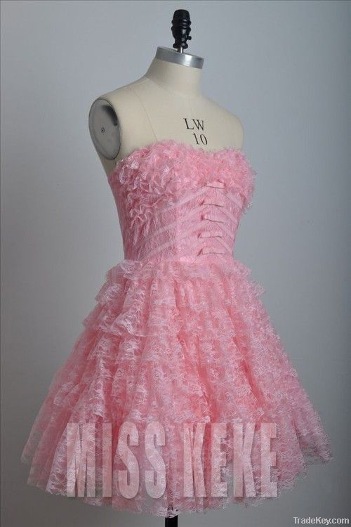 Lace sweetheart party/prom/evening/cocktail dresses