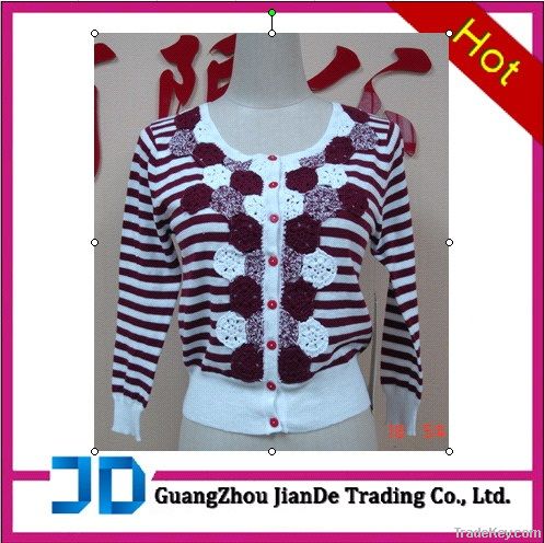 Fashion ladies&#039; cardigan sweater