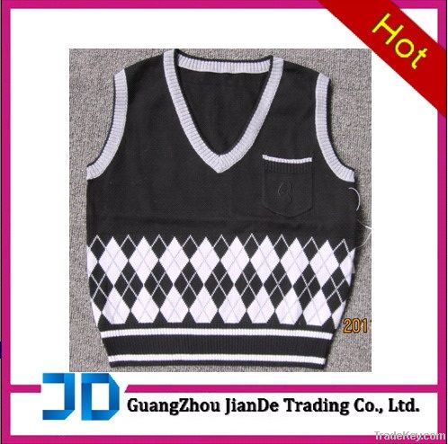 boy&#039;s knitted vest sweater