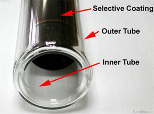 three target vacuum tube