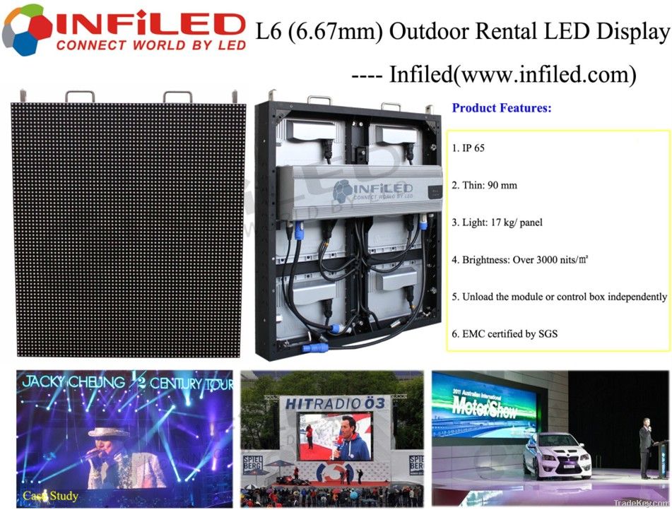 L6 Outdoor LED Rental Display