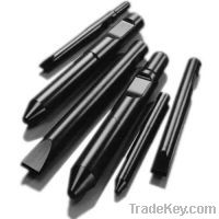 Hydraulic breaker chisel
