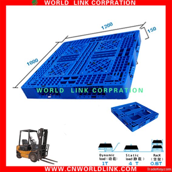 one side euro plastic pallet