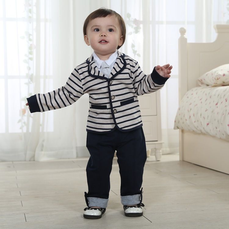 Long Sleeve Boys Clothing Sets (1-6 Years)