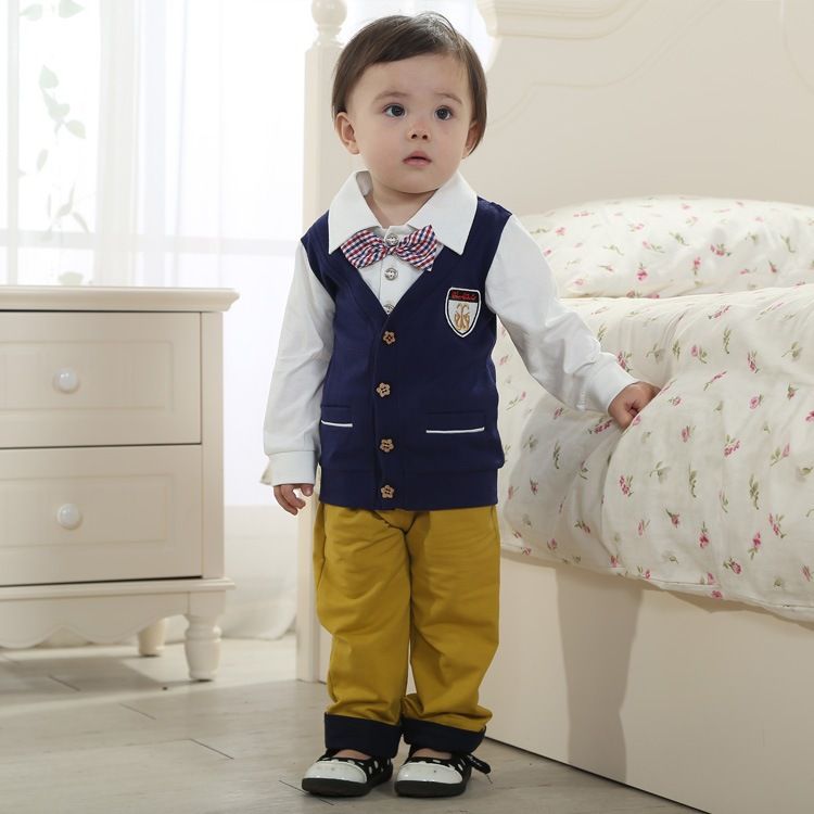 Long Sleeve Boys Clothing Sets (1-6 Years)