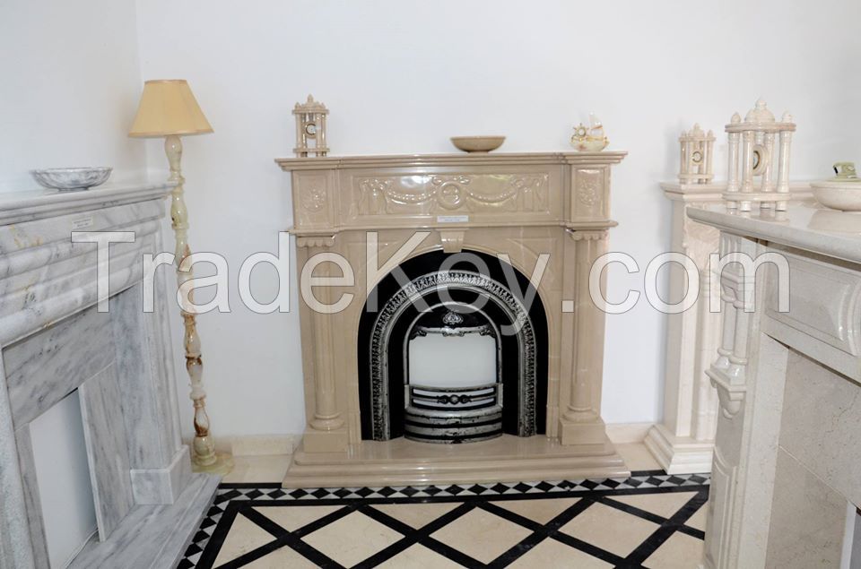 Marble Tiles, Marble fireplaces, Marble Urns, Marble Chess Set