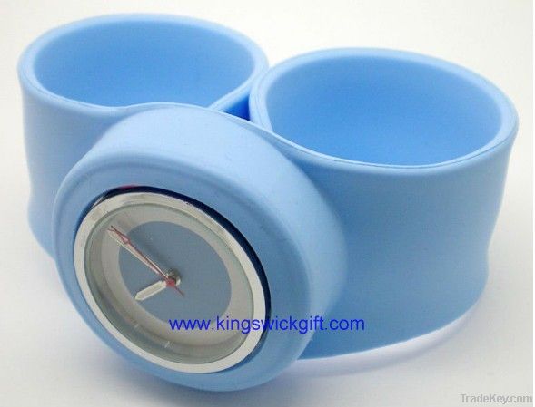 Popular slap silicone watch