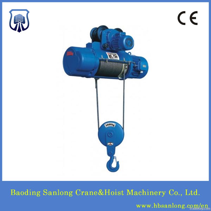 CD1 electric wire rope hoist