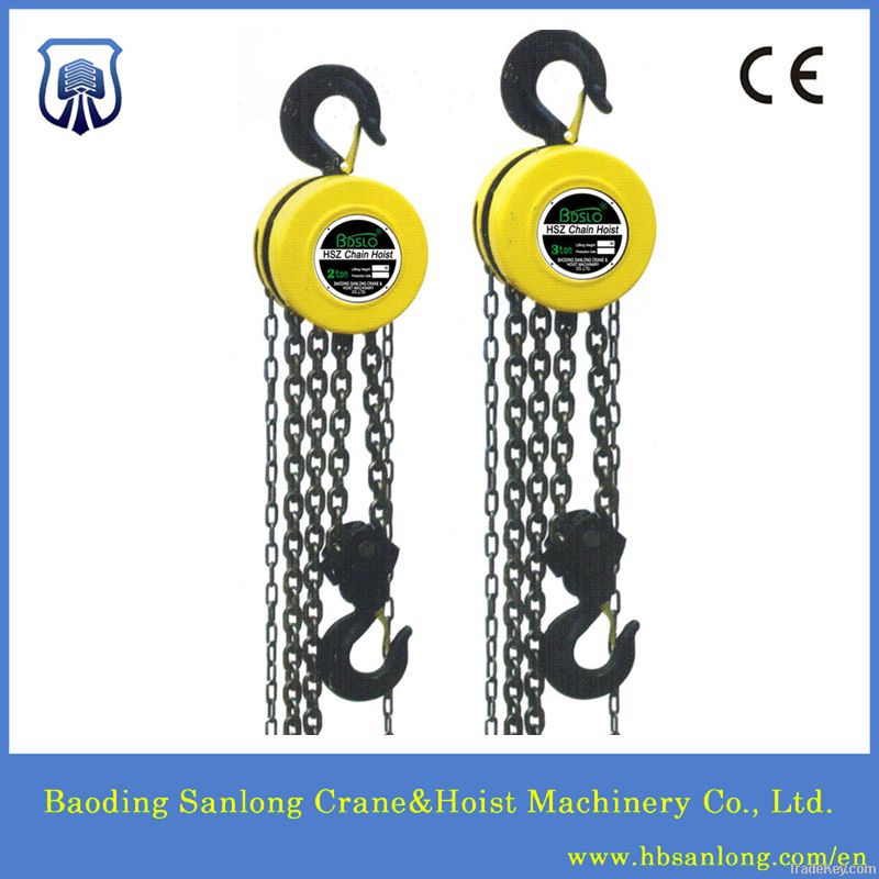 non-sparking chain hoist