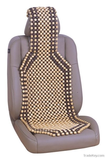 wooden bead car seat cushion