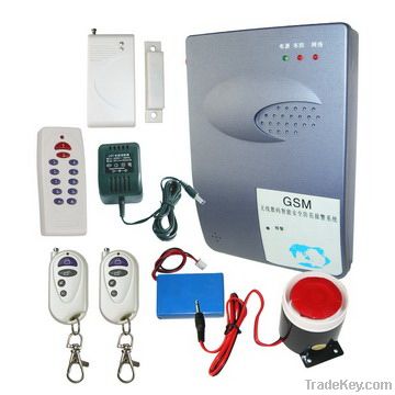 Cheap GSM SMS wireless burglar alarm system