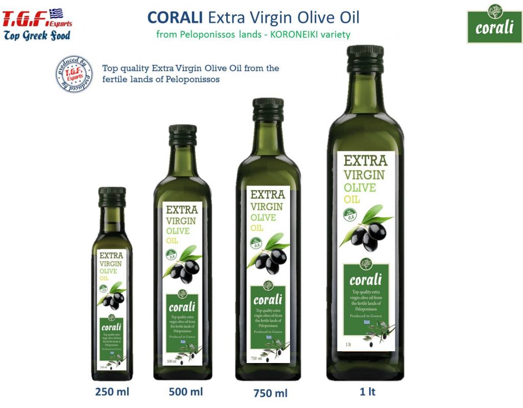 CORALI Extra Virgin Olive Oil