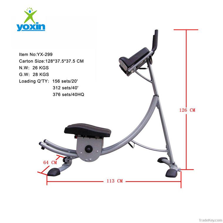 ABDOMINAL FITNESS, AB COASTER