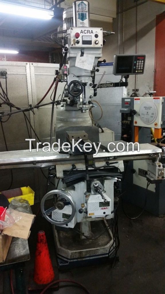 ACRA AM-3SAC MILLING MACHINE 220V