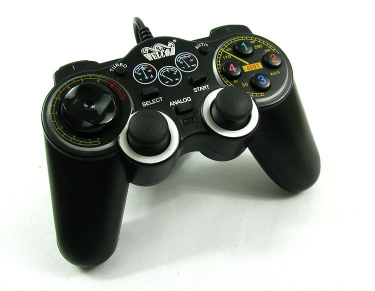 NEW&Digital PC wired USB dual shock game joypad