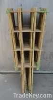 bamboo flower support, bamboo trellis