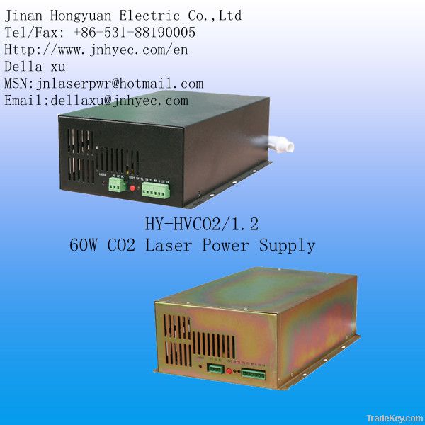 Hongyuan CO2 laser power supply 60W