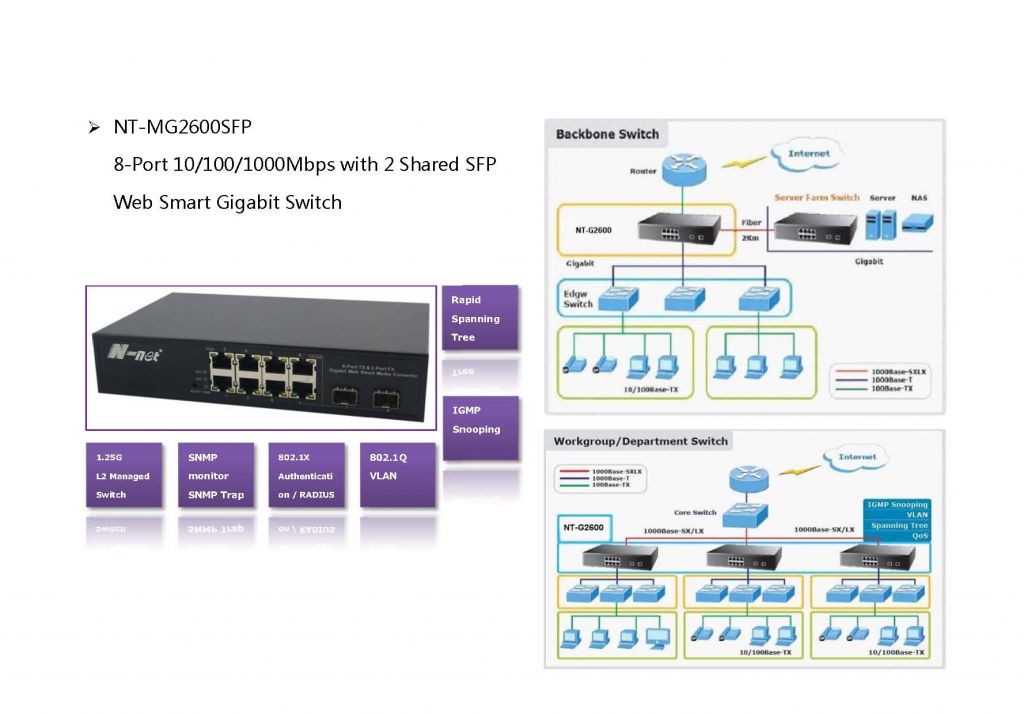 NT-MG2600 Managed Media Converter